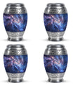 Stylized Artistic Decorative Galaxy Urn - Large Human Ashes Urn