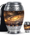 Beautiful Galaxy Decorative Funeral Urn - Burial Urns For Adult Human Ashes