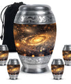 Beautiful Galaxy Decorative Funeral Urn - Burial Urns For Adult Human Ashes