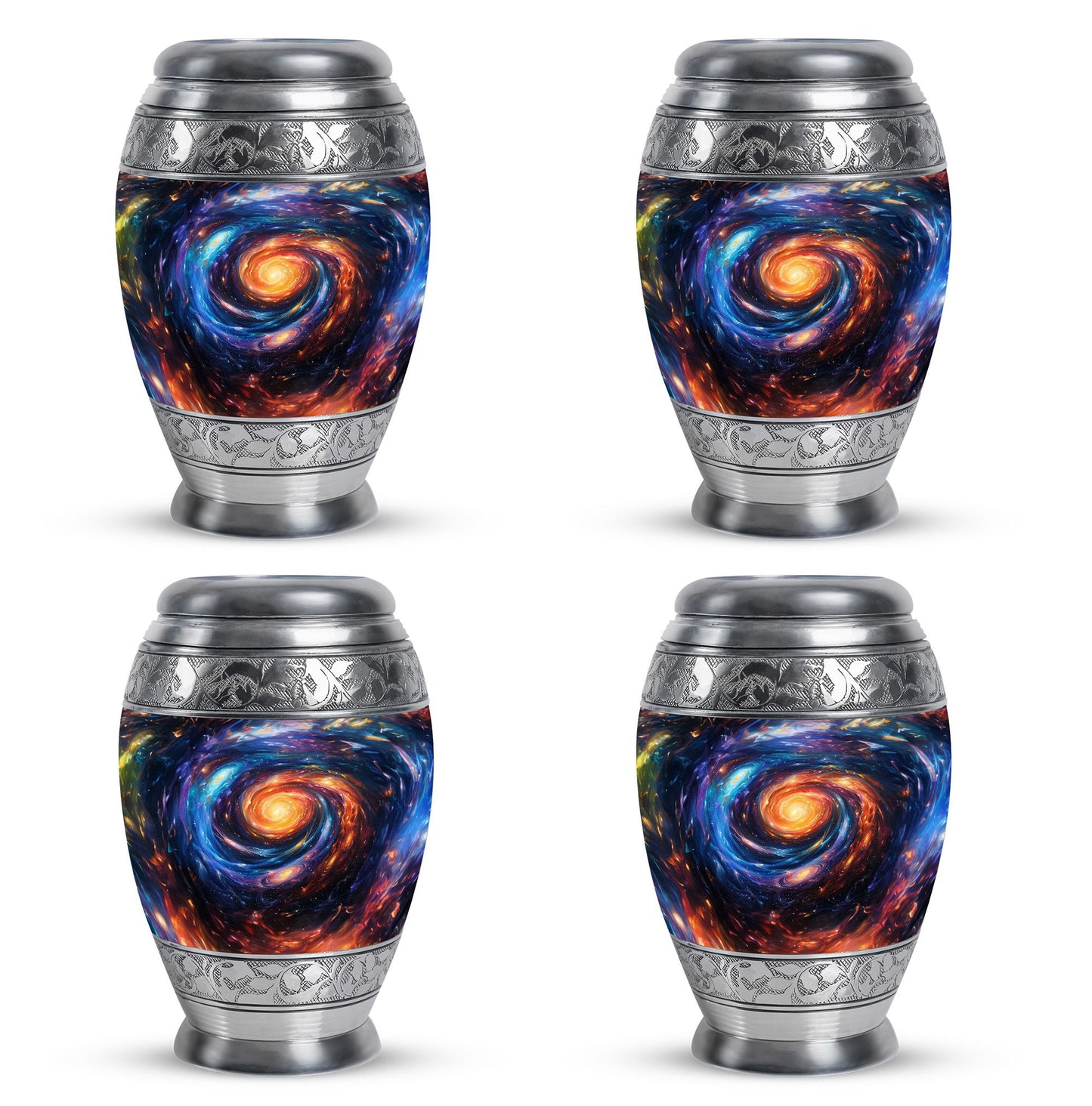 Galaxy Theme 3 Inch Keepsake Pack of 4