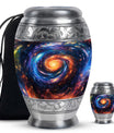 Galaxy Theme Large Urn With 1 Keepsake Urn