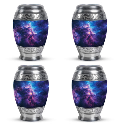 Galaxy Theme 3 Inch Keepsake Pack of 4