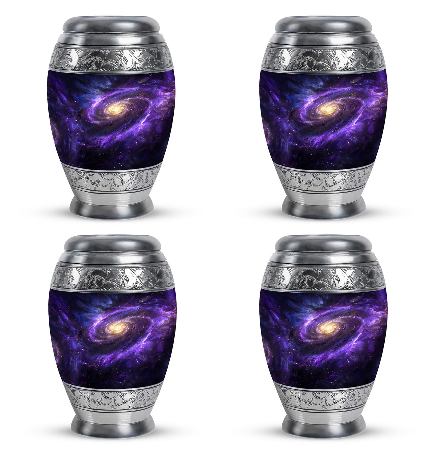 Galaxy Theme 3 Inch Keepsake Pack of 4