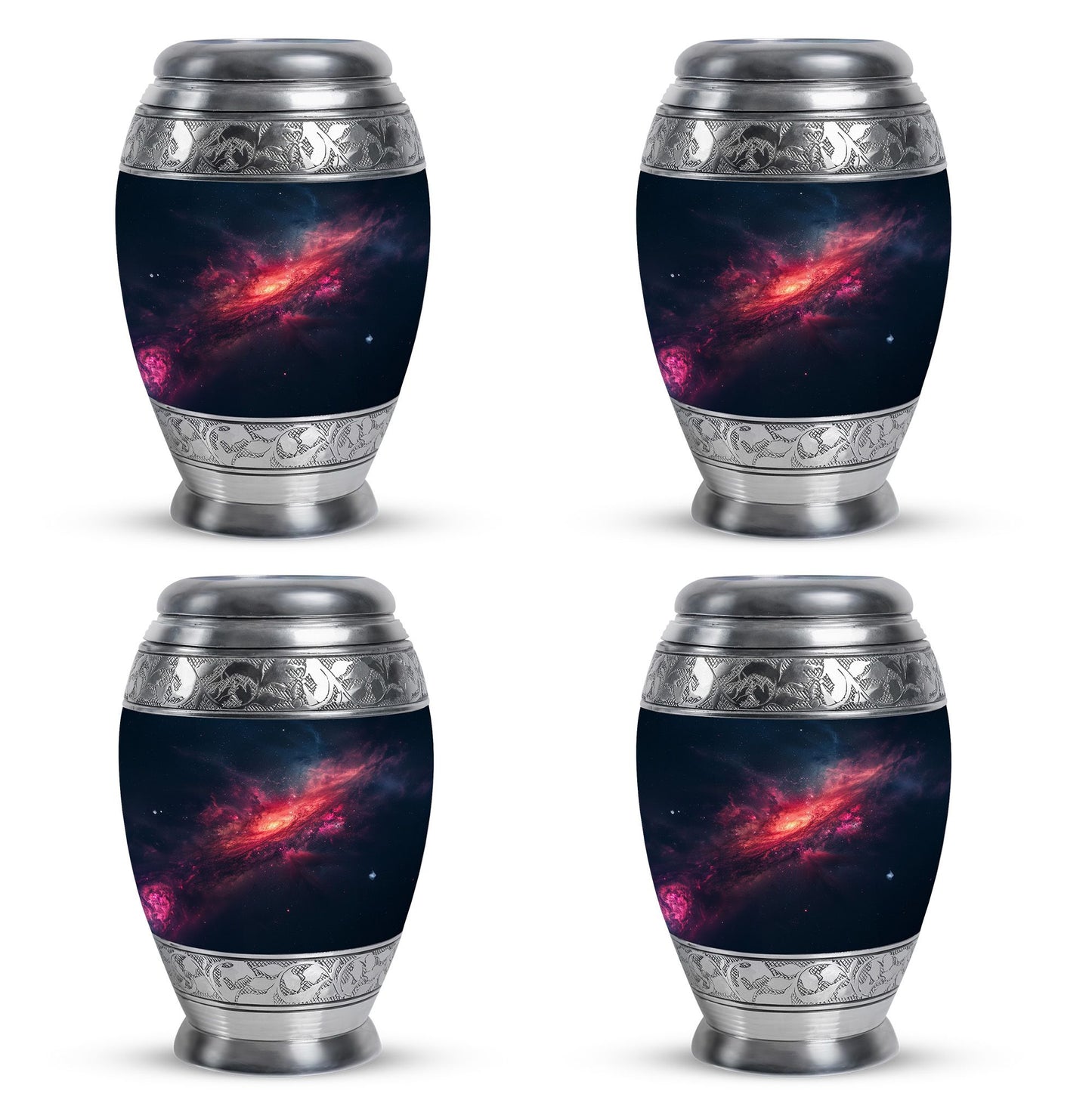 Galaxy Theme 3 Inch Keepsake Pack of 4