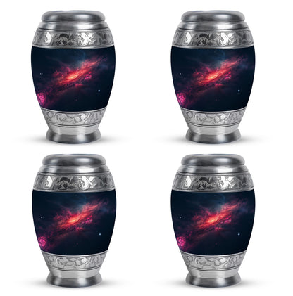 Galaxy Theme 3 Inch Keepsake Pack of 4