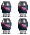 Galaxy Theme 3 Inch Keepsake Pack of 4