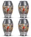 Cardinal Bird Theme 3 Inch Keepsake Pack of 4