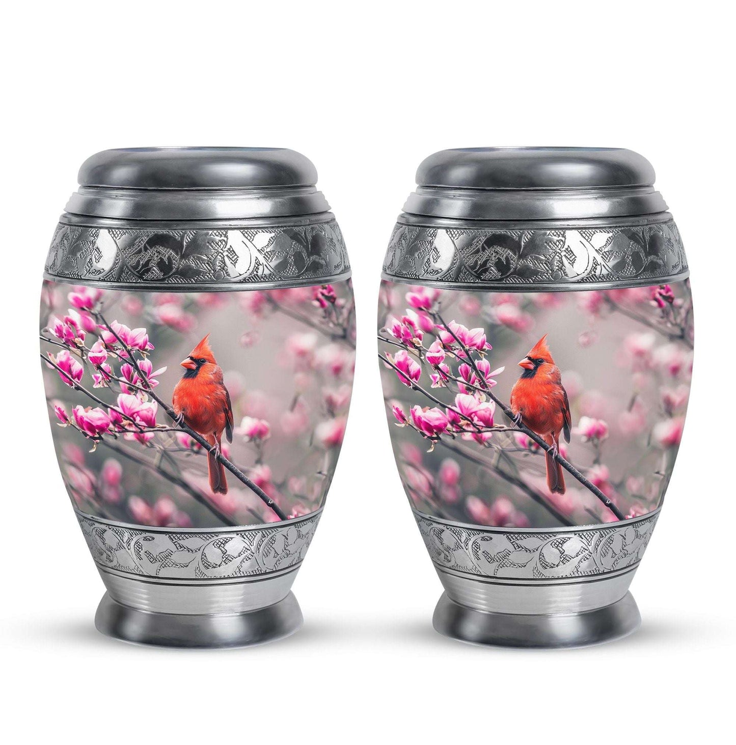 Cardinal Bird Theme 3 Inch Keepsake Pack of 2
