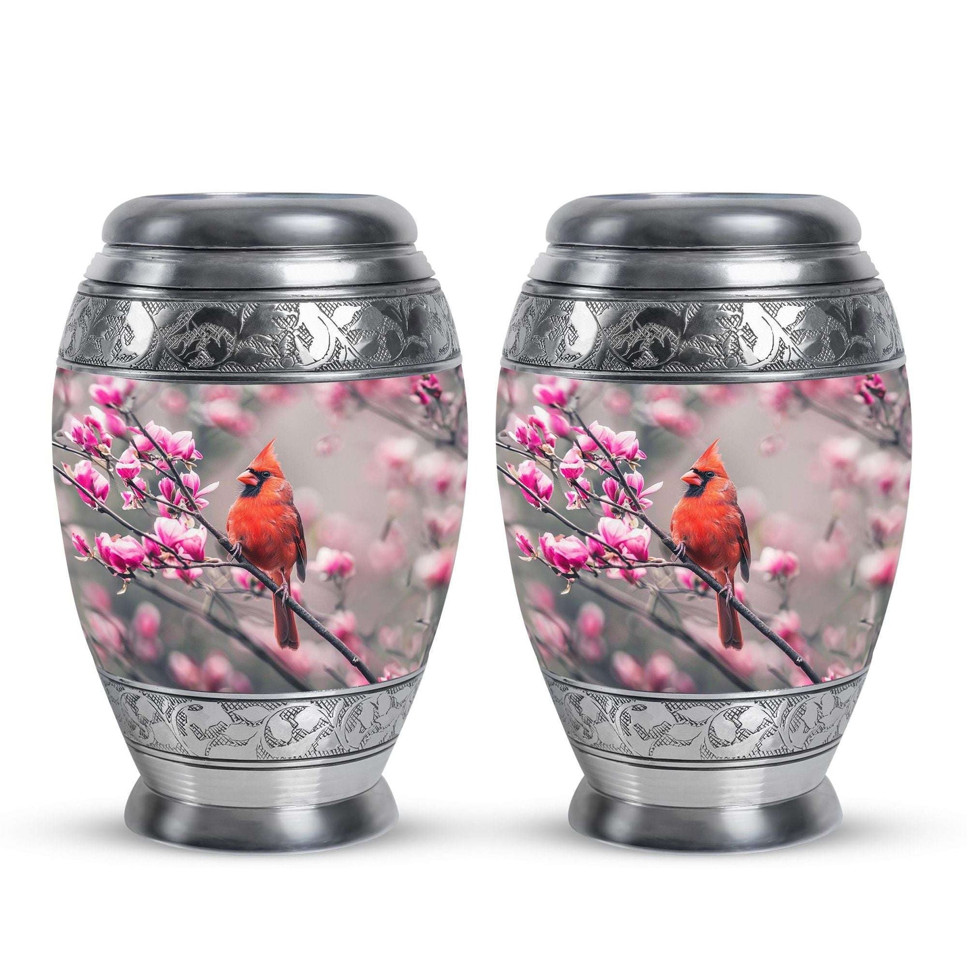 Cardinal Bird Theme 3 Inch Keepsake Pack of 2