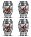 Cardinal Bird Theme 3 Inch Keepsake Pack of 4