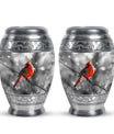 Cardinal Bird Theme 3 Inch Keepsake Pack of 2