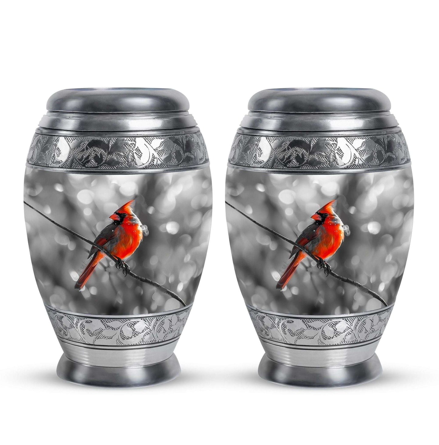 Cardinal Bird Theme 3 Inch Keepsake Pack of 2