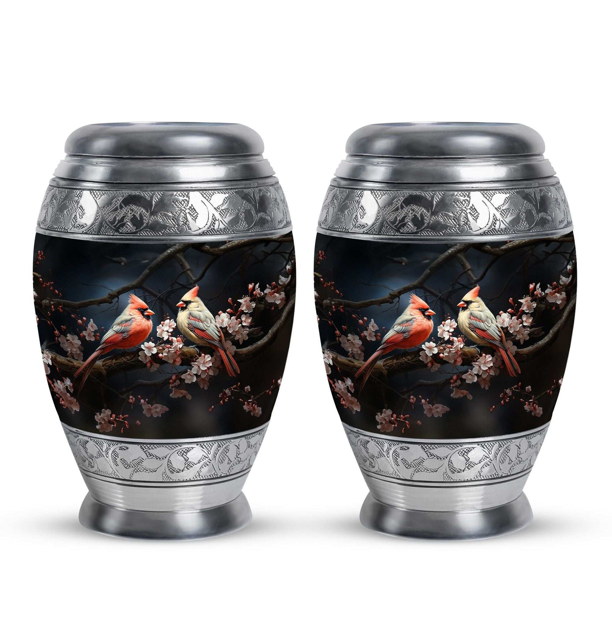 Cardinal Bird Theme 3 Inch Keepsake Pack of 2