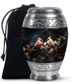 Cardinal Bird Theme Large Urn 10 Inch