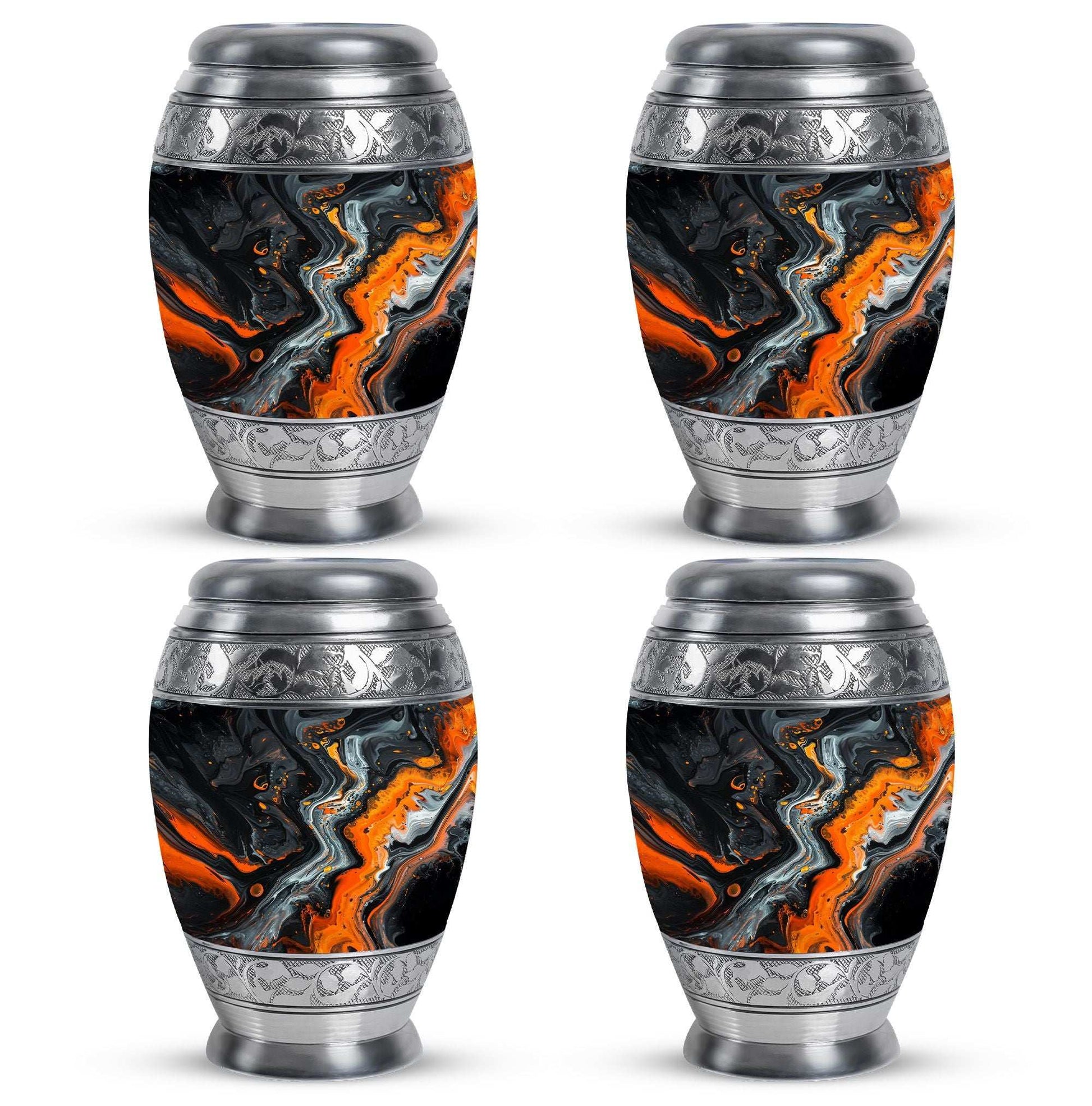 Abstract Theme 3 Inch Keepsake Pack of 4