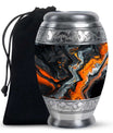 Abstract Theme Large Urn 10 Inch