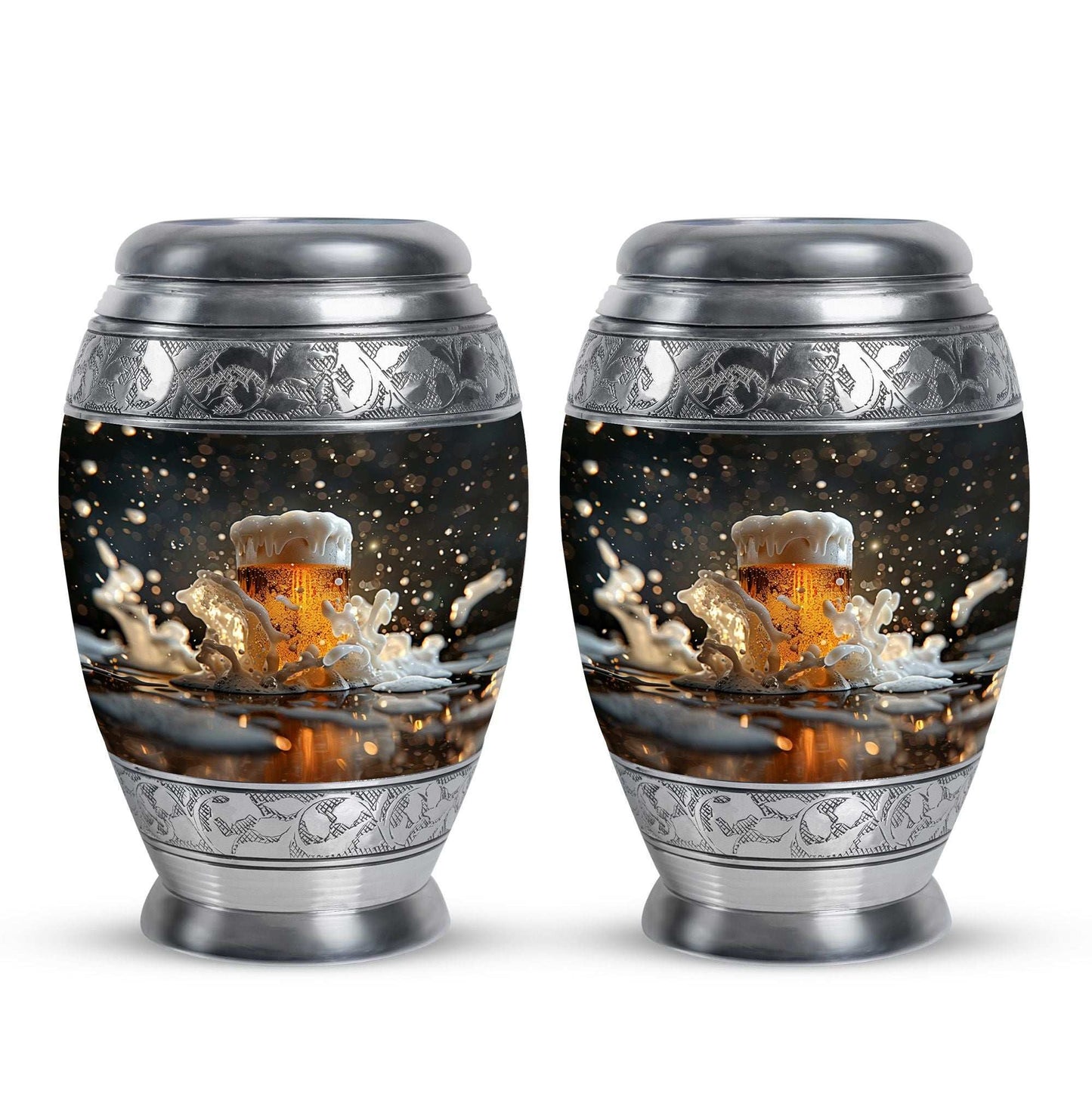 Beer Theme 3 Inch Keepsake Pack of 2