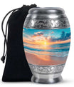 Ocean Sunset Cremation Urn for Adult Ashes - Beach Cremation Keepsake Urns