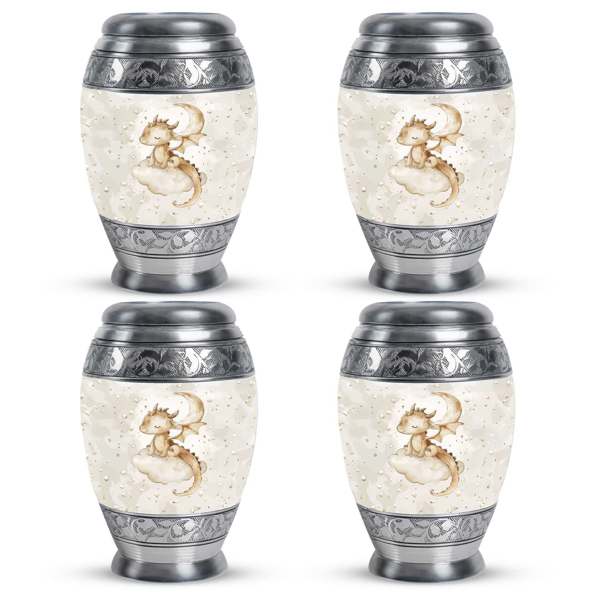 Dragons Theme 3 Inch Keepsake Pack of 4