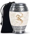 Dragons Theme Large Urn 10 Inch