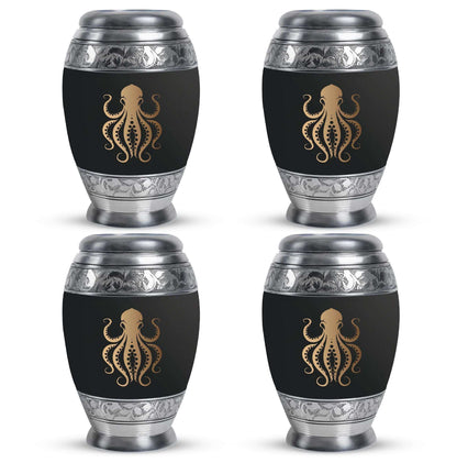 Octopus Theme 3 Inch Keepsake Pack of 4