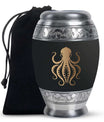 Octopus Theme Large Urn 10 Inch