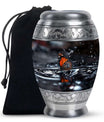 Butterfly Theme Large Urn 10 Inch