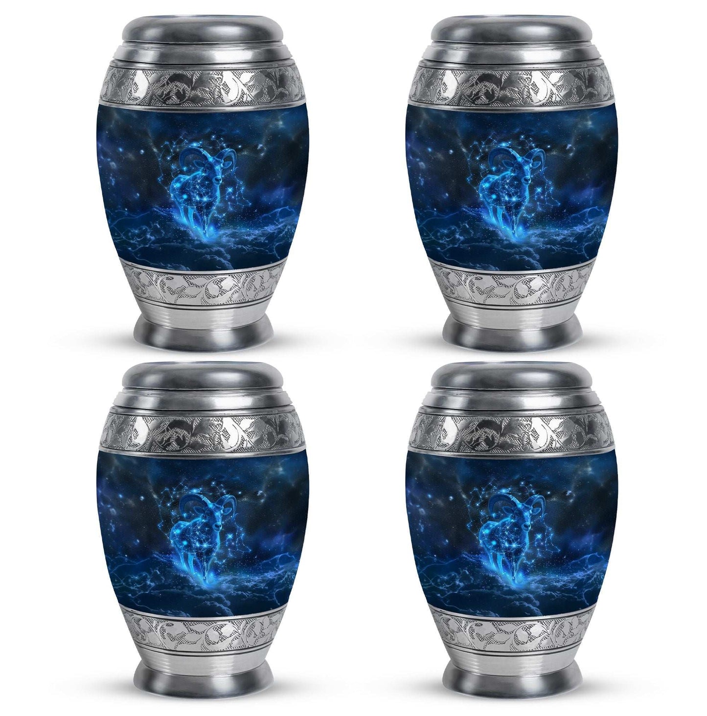 Goat Theme 3 Inch Keepsake Pack of 4