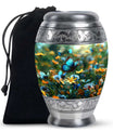 Butterfly Theme Large Urn 10 Inch