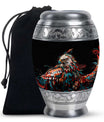 Eagle Theme Large Urn 10 Inch
