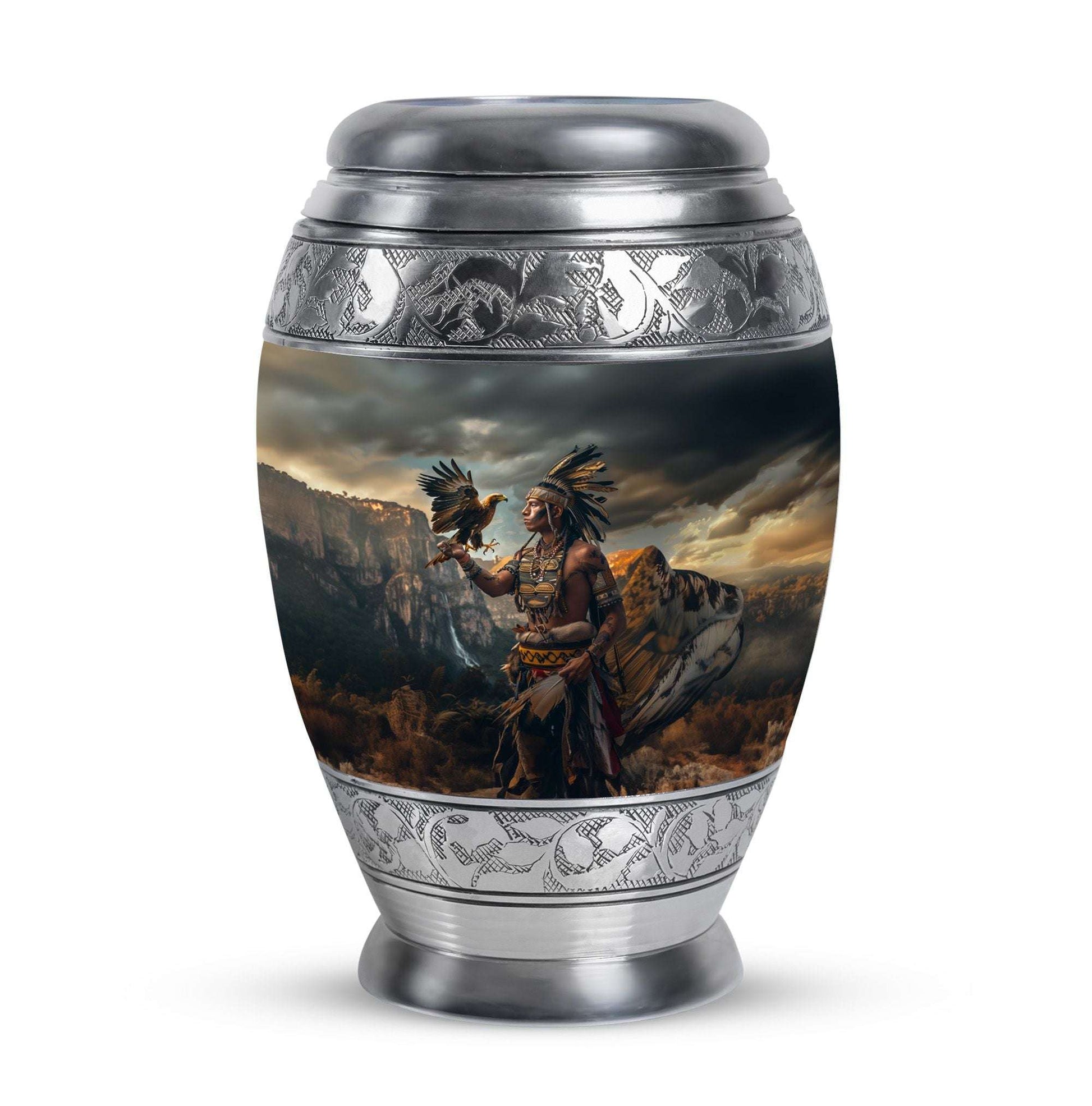 Tribe Man Theme 3 Inch Keepsake