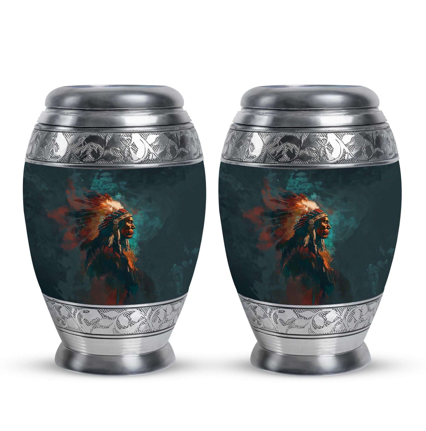 Tribe Man Theme 3 Inch Keepsake Pack of 2