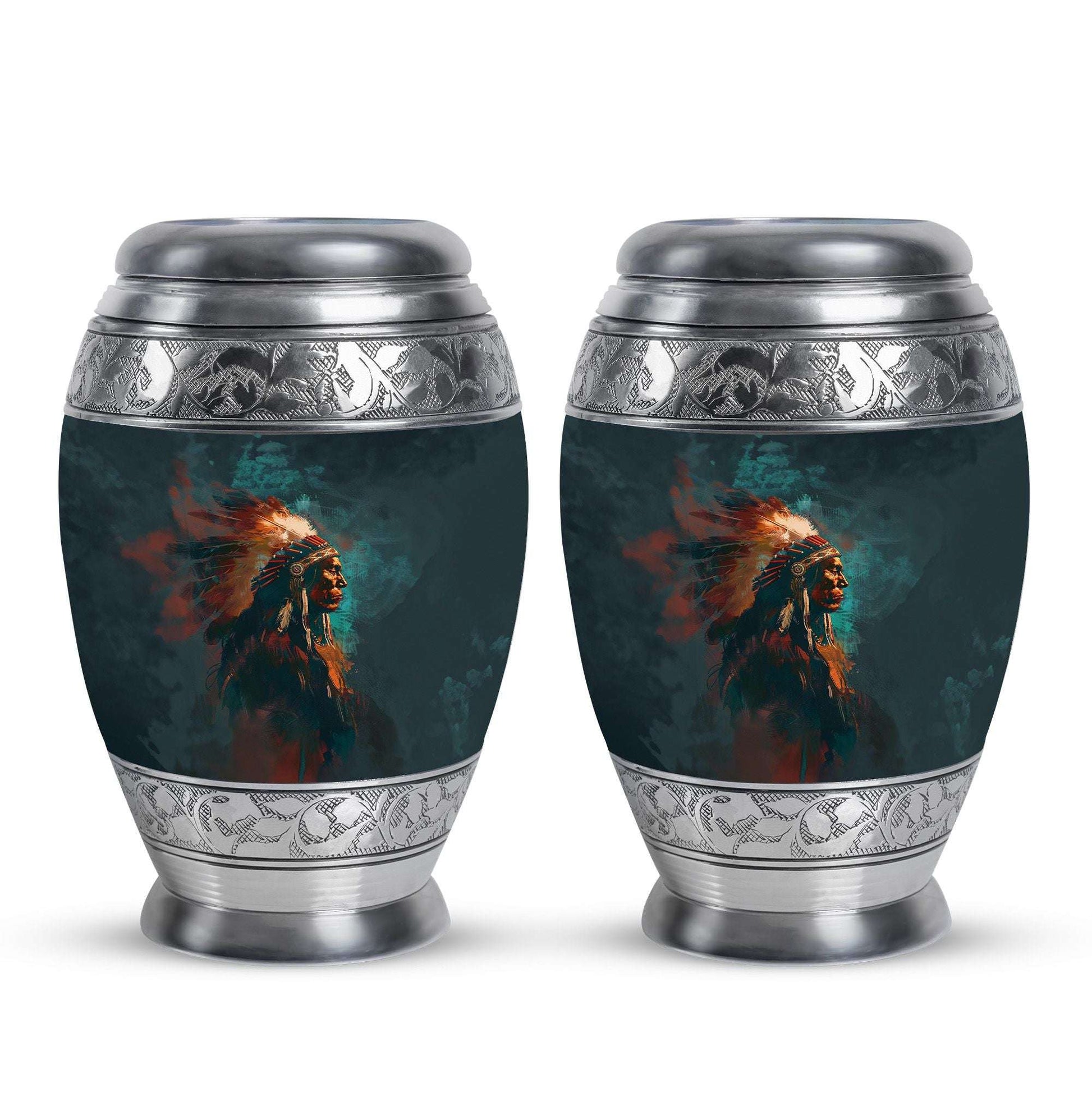 Tribe Man Theme 3 Inch Keepsake Pack of 2