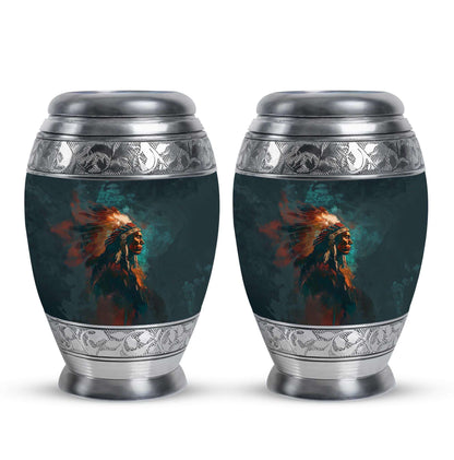 Tribe Man Theme 3 Inch Keepsake Pack of 2