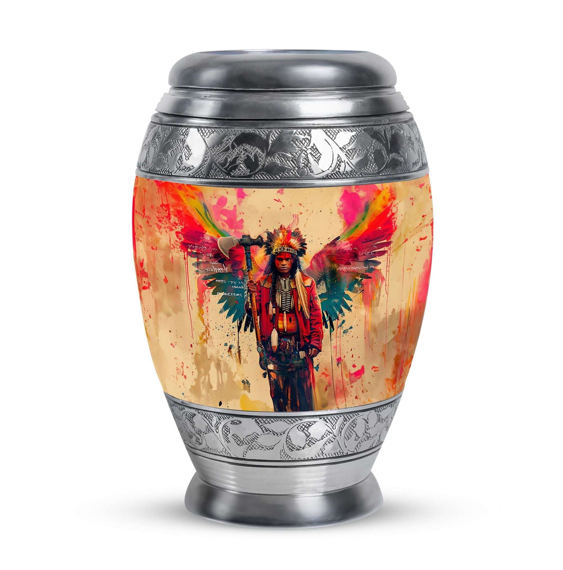 Tribe Man Theme 3 Inch Keepsake