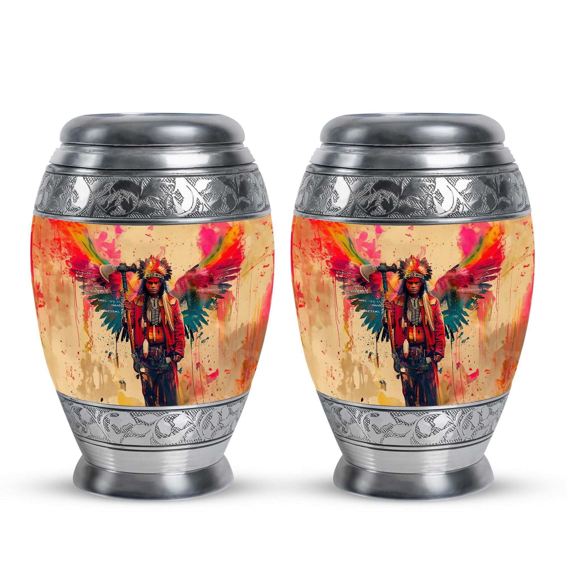 Tribe Man Theme 3 Inch Keepsake Pack of 2