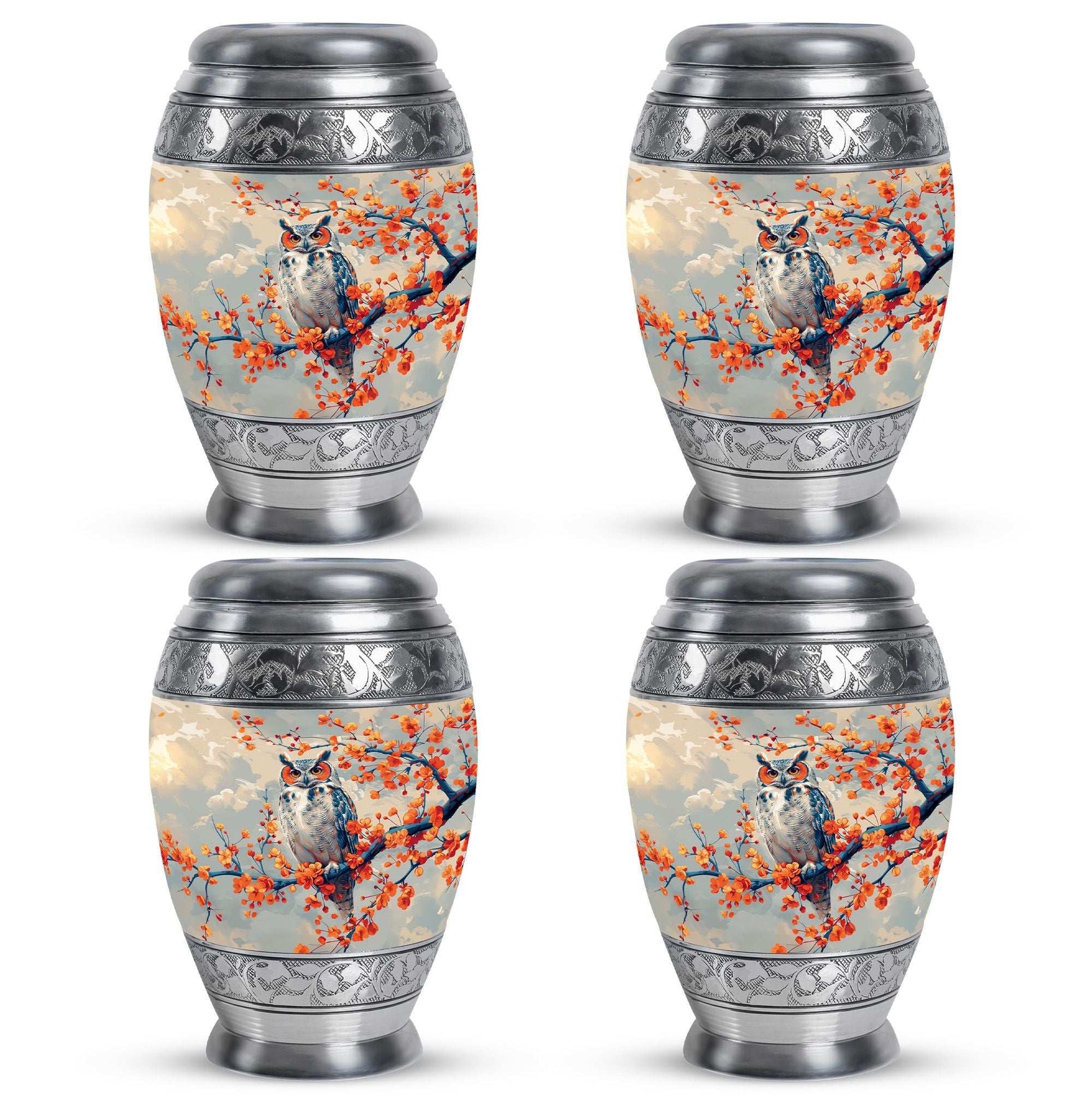 Owl Theme 3 Inch Keepsake Pack of 4