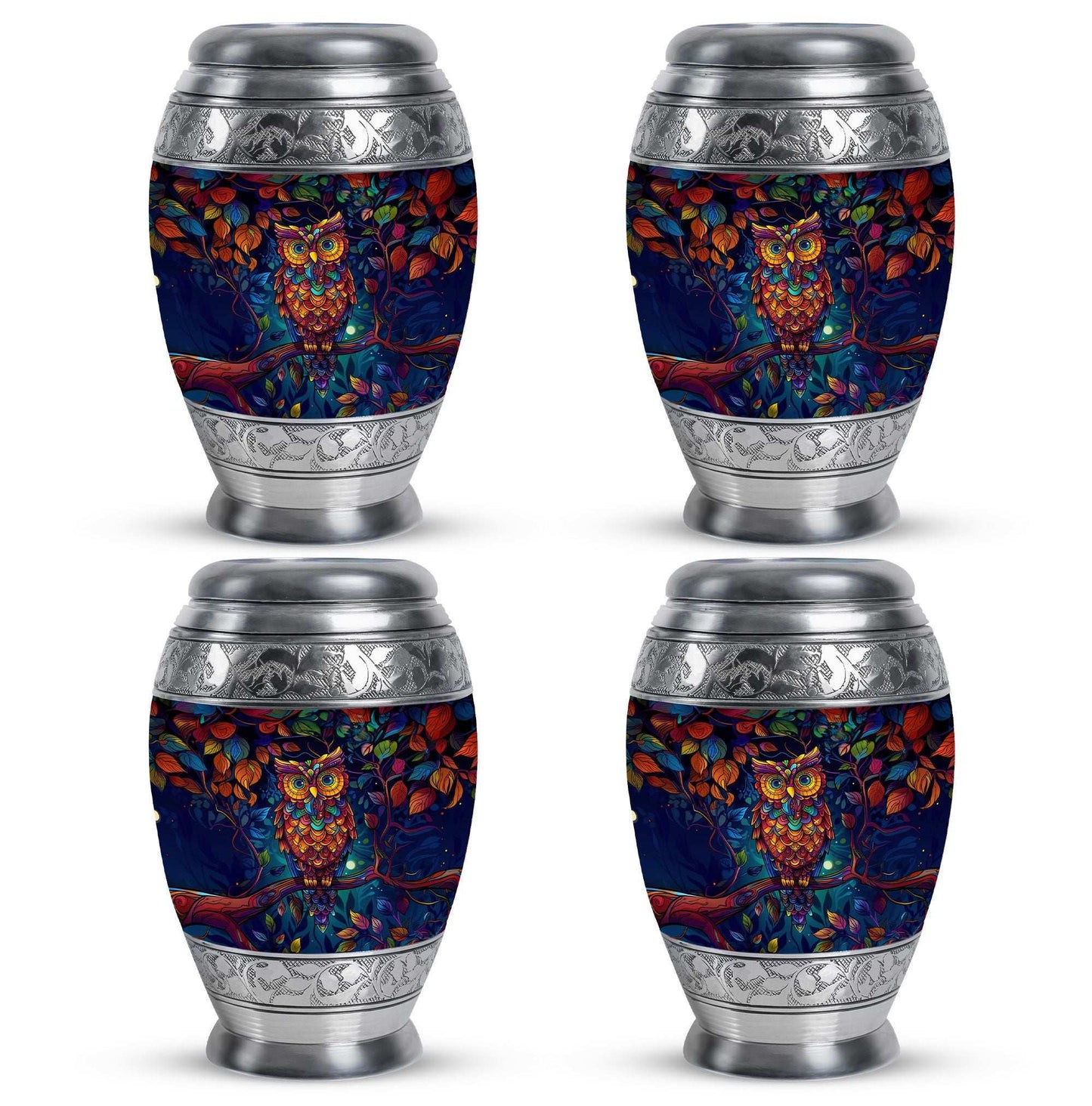 Owl Theme 3 Inch Keepsake Pack of 4