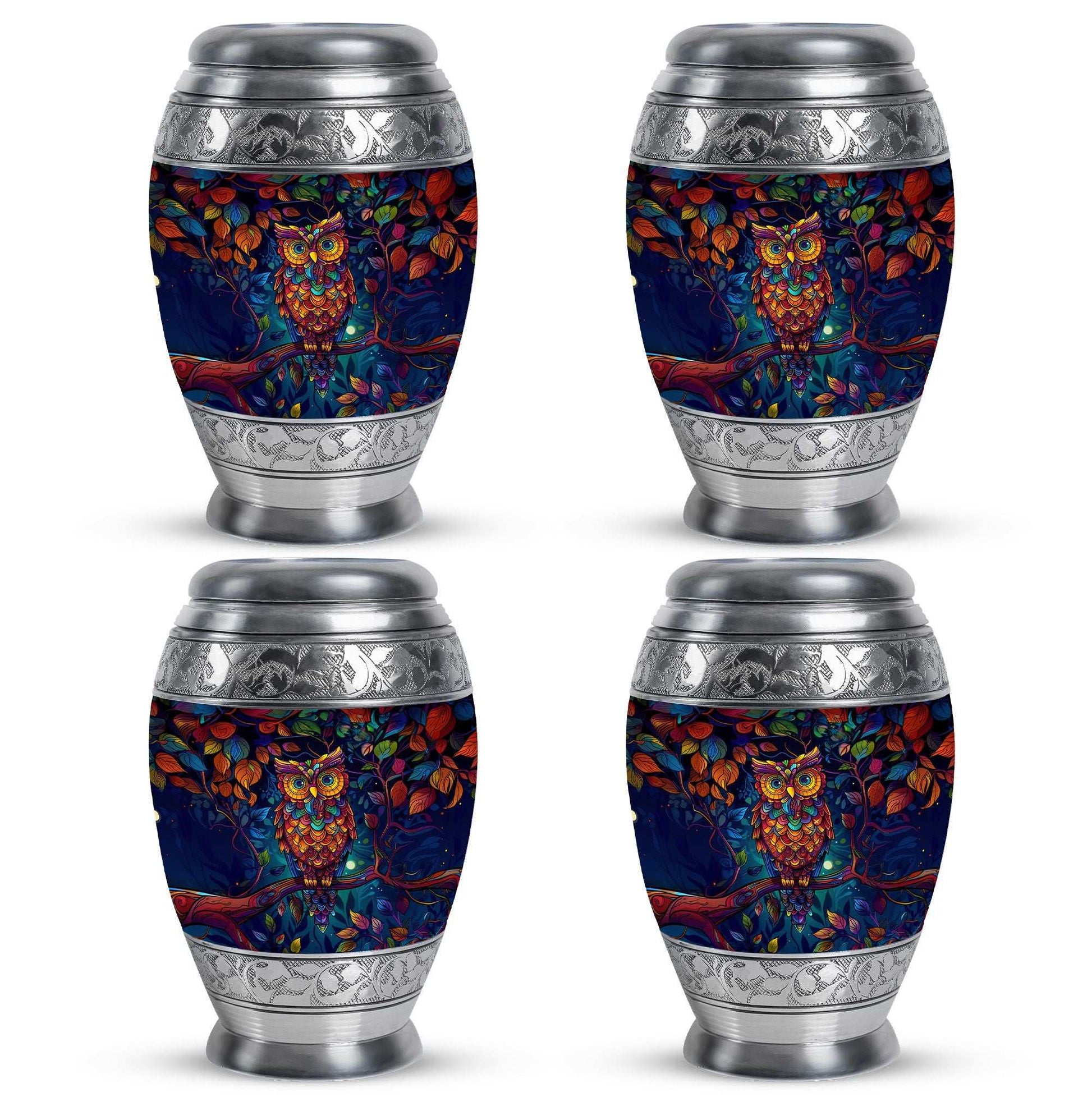 Owl Theme 3 Inch Keepsake Pack of 4