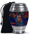 Owl Theme Large Urn 10 Inch