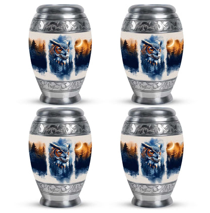 Owl Theme 3 Inch Keepsake Pack of 4