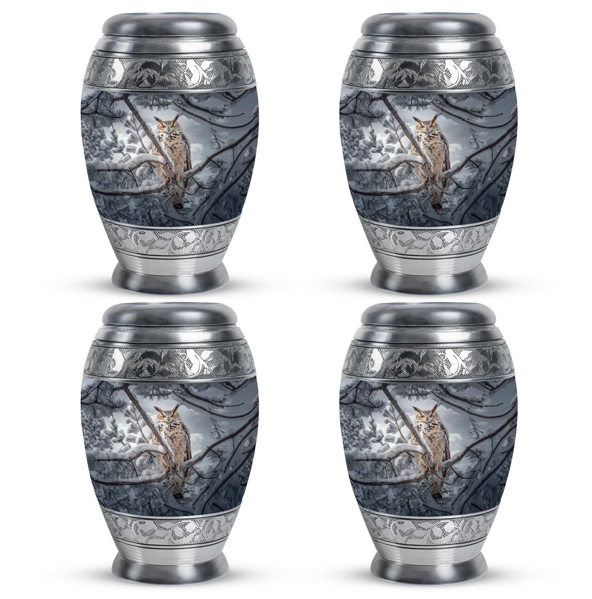 Owl Theme 3 Inch Keepsake Pack of 4