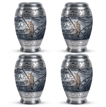 Owl Theme 3 Inch Keepsake Pack of 4