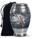 Owl Theme Large Urn 10 Inch