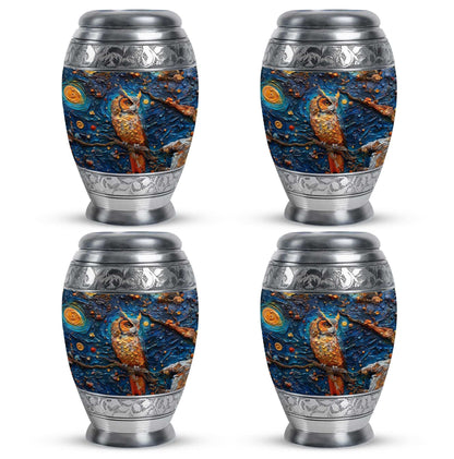 Owl Theme 3 Inch Keepsake Pack of 4