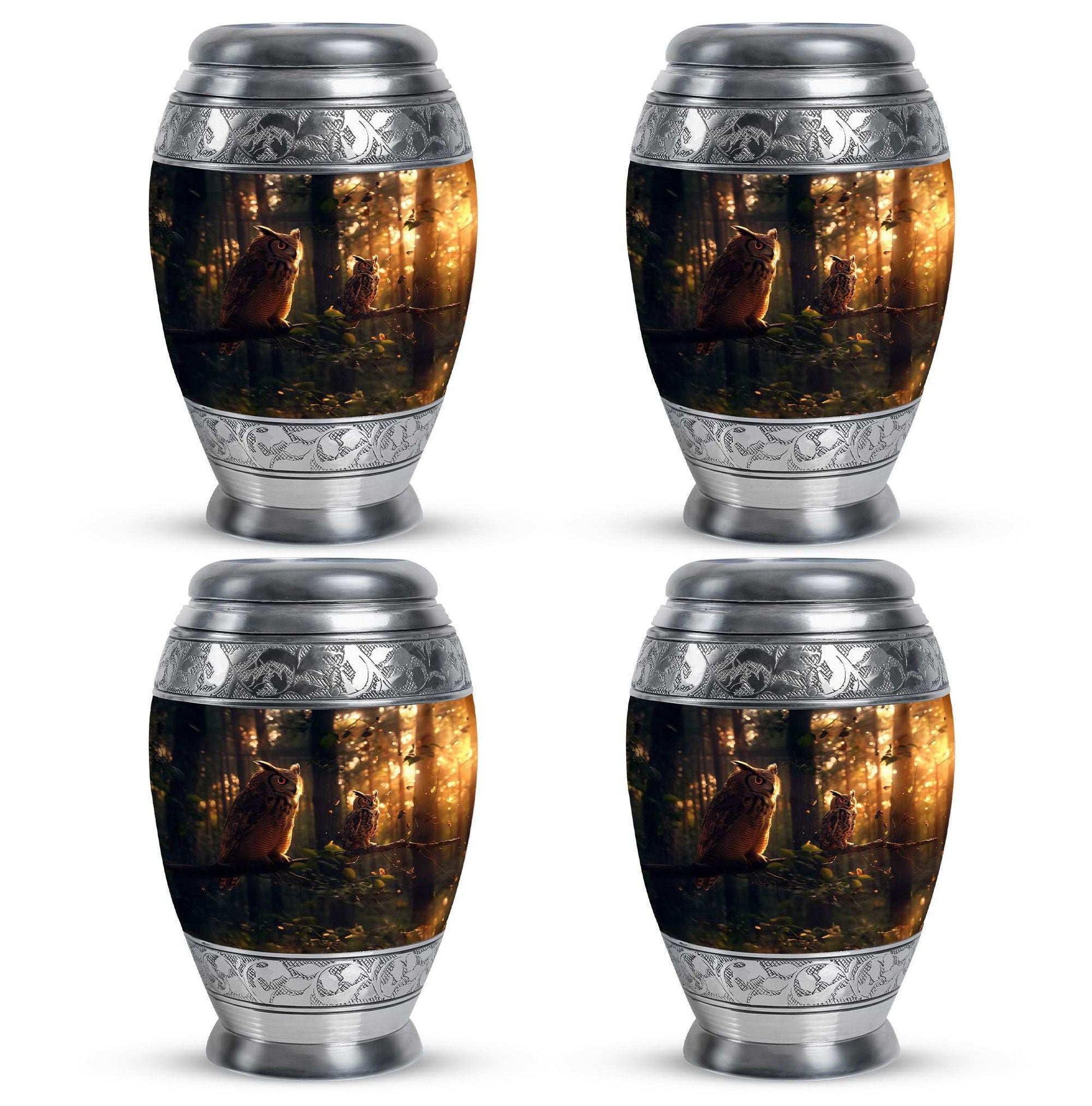 Owl Theme 3 Inch Keepsake Pack of 4