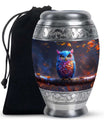 Owl Theme Large Urn 10 Inch