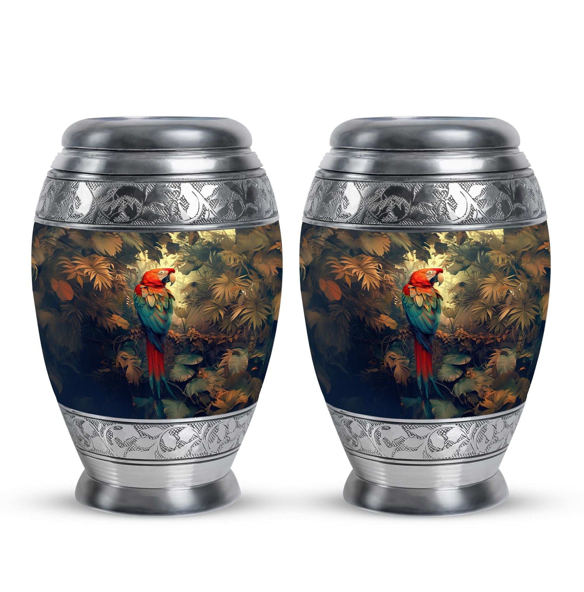 Macaw Parrot Theme 3 Inch Keepsake Pack of 2