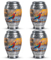 Macaw Parrot Theme 3 Inch Keepsake Pack of 4