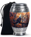Eagle Cremation Urn For Human Ashes – Autumn Memorial Tribute Urn